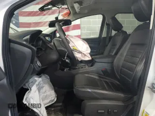 2019 Ford Escape Titanium with VIN 1FMCU9J97KUC37529, listed as a Copart auction lot 42243404 with 37,677 mi miles and Salvage Title. Bid and sale history available at carsss.com. Image 7.