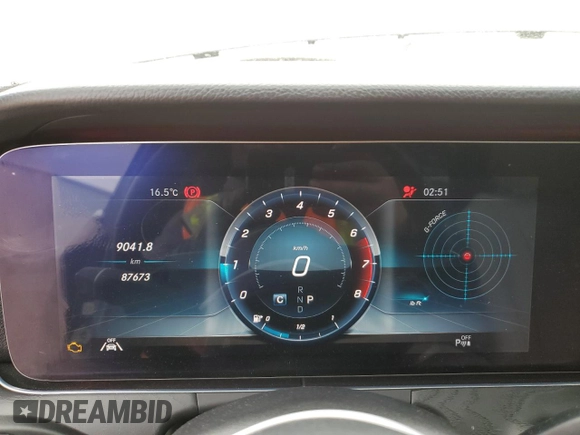 2020 Mercedes-Benz E 450 with VIN WDDZF6JB8LA707599, listed as a Copart auction lot 53516995 with 87,673 mi miles and Clean Title. Bid and sale history available at DreamBid. Image 9.