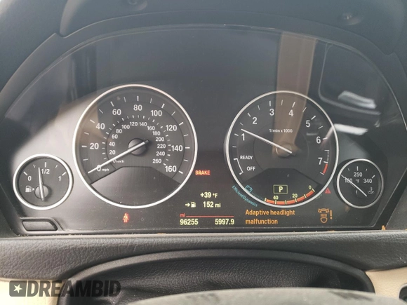 2015 BMW 4 Series 428i xDrive with VIN WBA3T1C58FP820017, listed as a Copart auction lot 79041004 with 96,255 mi miles and Salvage Title. Bid and sale history available at carsss.com. Image 9.