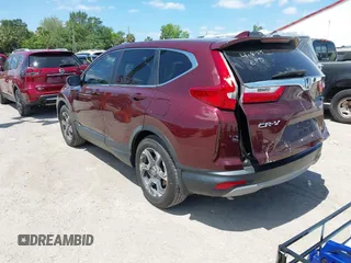 2019 Honda CR-V EX-L with VIN 7FARW1H85KE001692, listed as a IAAI auction lot 42039524 with 58,850 mi miles. Bid and sale history available at carsss.com. Image 3.