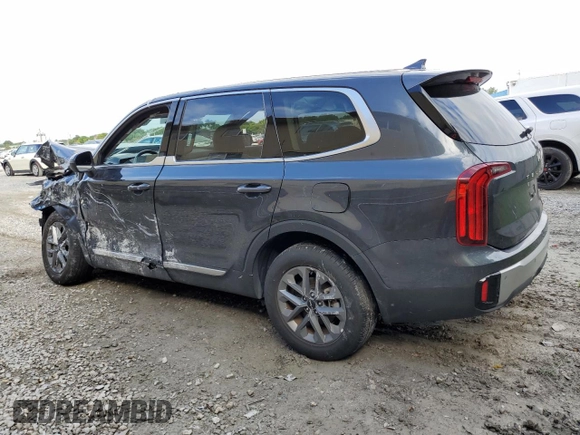 2023 Kia Telluride LX with VIN 5XYP24GC2PG383282, listed as a Copart auction lot 80385864 with 39,272 mi miles and Non repairable. Bid and sale history available at DreamBid. Image 2.