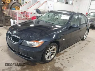 2008 BMW 3 Series 328xi with VIN WBAVC93518K037807, listed as a IAAI auction lot 42203483 with 161,491 mi miles and . Bid and sale history available at carsss.com. Image 2.