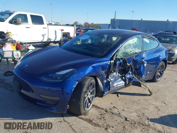 2023 Tesla Model 3 with VIN 5YJ3E1EA6PF505252, listed as a IAAI auction lot 41380172 with 31,141 mi miles and . Bid and sale history available at DreamBid. Image 18.