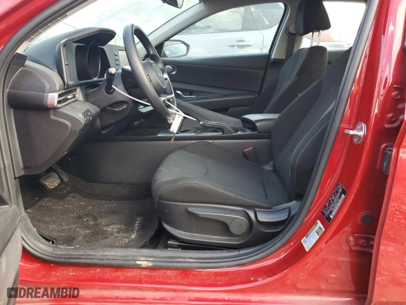 2023 Hyundai Elantra SE with VIN KMHLL4AG8PU454129, listed as a Copart auction lot 42294465 with 12,701 mi miles and Salvage Title. Bid and sale history available at carsss.com. Image 7.