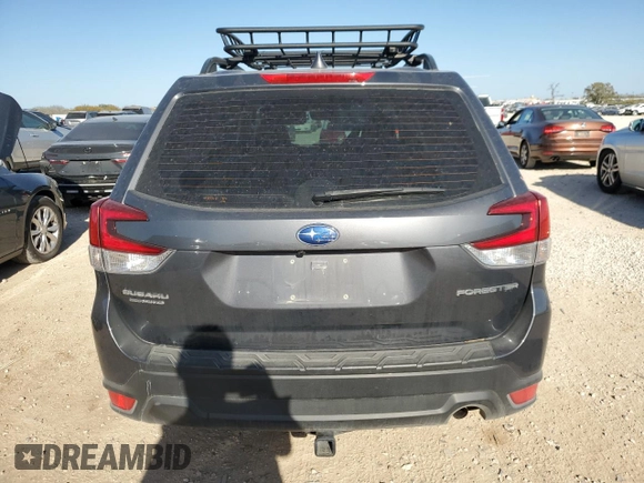2021 Subaru Forester with VIN JF2SKADCXMH580475, listed as a Copart auction lot 48532185 with 62,166 mi miles and Salvage Title. Bid and sale history available at carsss.com. Image 6.