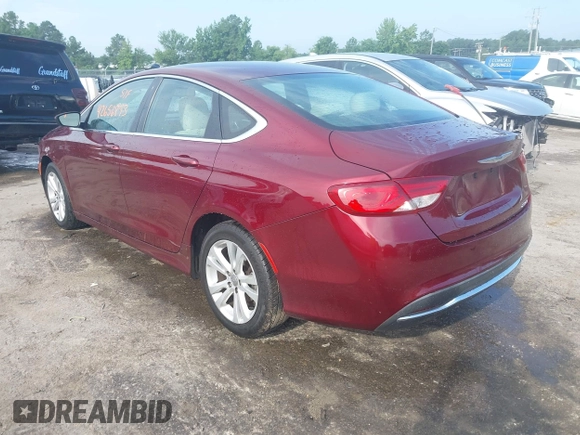 2015 Chrysler 200 Limited with VIN 1C3CCCAB2FN676780, listed as a IAAI auction lot 42656893 with 158,210 mi miles and . Bid and sale history available at DreamBid. Image 3.