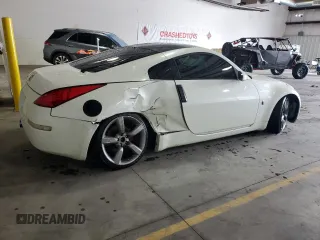 2005 Nissan 350Z Enthusiast with VIN JN1AZ34D35M601012, listed as a Copart auction lot 48969195 with 134,521 mi miles and Salvage Title. Bid and sale history available at carsss.com. Image 3.