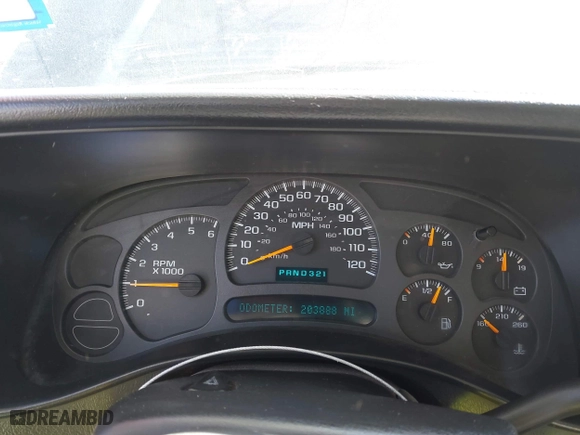 2004 Chevrolet Silverado 1500 Work Truck with VIN 1GCEC19X34Z145554, listed as a IAAI auction lot 41504168 with 203,888 mi miles. Bid and sale history available at carsss.com. Image 7.