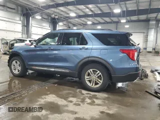 2020 Ford Explorer XLT with VIN 1FMSK8DH8LGA92497, listed as a Copart auction lot 53530385 with 82,241 mi miles and Salvage Title. Bid and sale history available at carsss.com. Image 2.