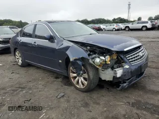 2007 Infiniti M45 Sdn with VIN JNKBY01E97M401043, listed as a Copart auction lot 68422994 with 233,439 mi miles and Salvage Title. Bid and sale history available at carsss.com. Image 4.