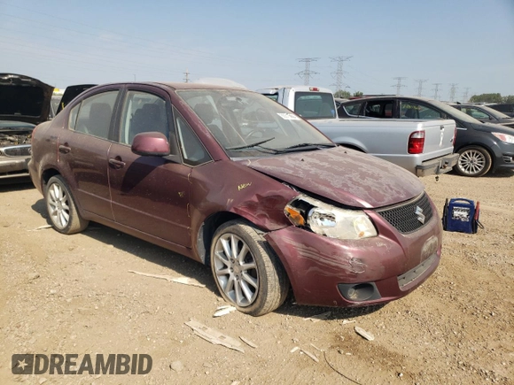 2011 Suzuki SX4 LE with VIN JS2YC5A2XB6302991, listed as a Copart auction lot 68815864 with 82,464 mi miles and Salvage Title. Bid and sale history available at carsss.com. Image 4.