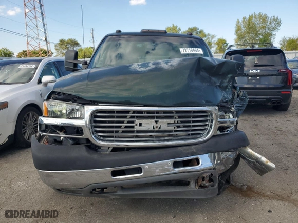 2002 GMC Sierra 2500HD Classic SLE1 with VIN 1GTHK29G82E203183, listed as a Copart auction lot 72718404 with NaN miles and Salvage Title. Bid and sale history available at carsss.com. Image 5.