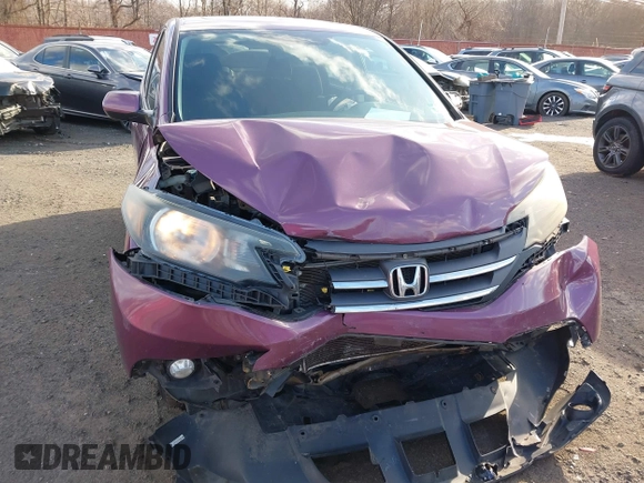 2013 Honda CR-V EX with VIN 5J6RM4H57DL032977, listed as a IAAI auction lot 41589238 with 124,206 mi miles. Bid and sale history available at carsss.com. Image 5.
