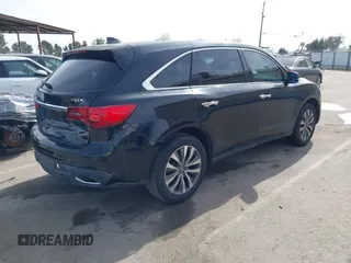 2014 Acura MDX Tech Pkg with VIN 5FRYD3H40EB017310, listed as a IAAI auction lot 41846635 with 130,734 mi miles. Bid and sale history available at carsss.com. Image 4.