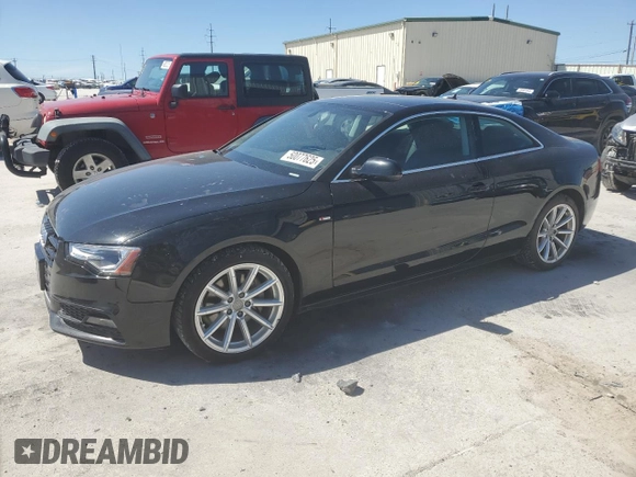 2016 Audi A5 Premium Plus с VIN WAUM2AFR1GA009377, выставлен на аукционе Copart как лот 50077625 с пробегом 90 913 миль миль и Чистый • Clean title. История ставок и продаж доступна на DreamBid. Изображение 1.