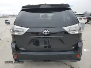 2020 Toyota Sienna SE with VIN 5TDXZ3DC6LS061204, listed as a Copart auction lot 87696505 with 137,890 mi miles and Salvage Title. Bid and sale history available at carsss.com. Image 6.