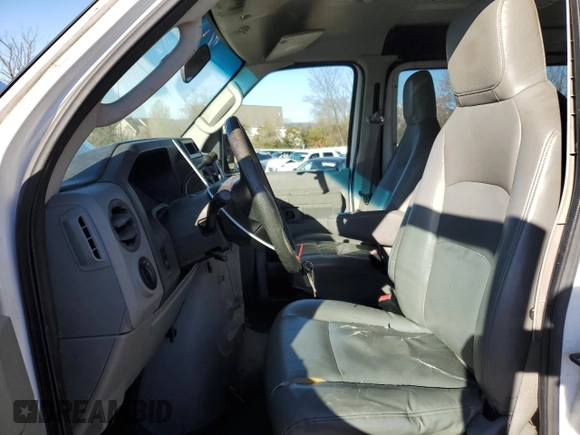 2010 Ford Econoline Cargo Commercial with VIN 1FTNS2EWXADA37043, listed as a Copart auction lot 80500884 with 222,181 mi miles and Salvage Title. Bid and sale history available at carsss.com. Image 7.