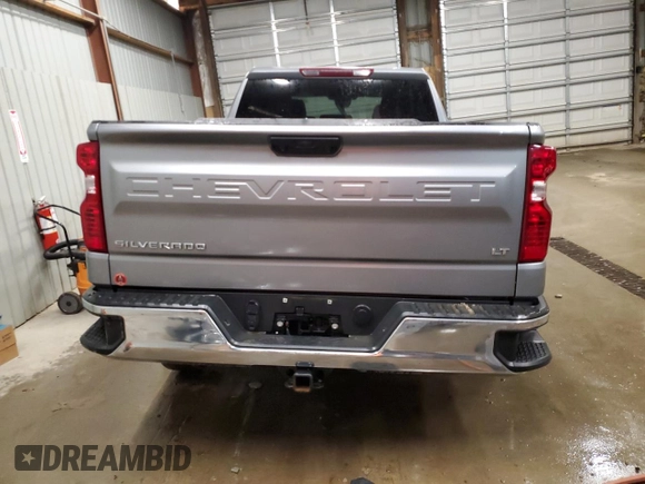 2024 Chevrolet Silverado 1500 LT with VIN 1GCRDDEDXRZ168929, listed as a Copart auction lot 71499664 with 21,978 mi miles and Clean Title. Bid and sale history available at DreamBid. Image 6.