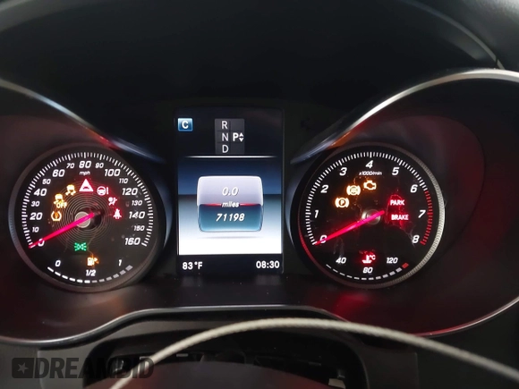 2016 Mercedes-Benz C 300 with VIN 55SWF4JBXGU174572, listed as a IAAI auction lot 42309066 with 71,198 mi miles and . Bid and sale history available at DreamBid. Image 7.