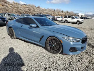2019 BMW 8 Series M850i xDrive z VIN WBABC4C56KBU96134, wystawiony jako Copart lot #48342985 z przebiegiem 47 265 mil mil oraz Szkody całkowita. Historia ofert i sprzedaży dostępna na DreamBid. Obrazek 4.