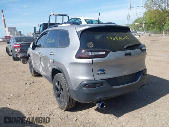 2018 Jeep Cherokee Limited z VIN 1C4PJMDB0JD597899, wystawiony jako IAAI lot #42126159 z przebiegiem 117 359 mil mil oraz . Historia ofert i sprzedaży dostępna na DreamBid. Obrazek 3.