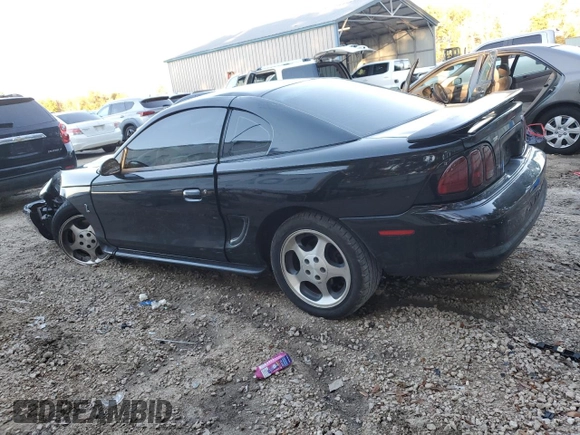 1997 Ford Mustang Cobra with VIN 1FALP47VXVF193303, listed as a Copart auction lot 88025845 with 114,841 mi miles and Salvage Title. Bid and sale history available at carsss.com. Image 2.
