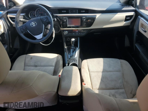 2016 Toyota Corolla L with VIN 5YFBURHEXGP397721, listed as a Copart auction lot 59288035 with 71,889 mi miles and Salvage title. Bid and sale history available at DreamBid. Image 8.