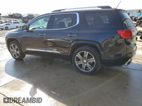 2019 GMC Acadia Denali with VIN 1GKKNPLS8KZ252095, listed as a Copart auction lot 48185285 with 62,175 mi miles and Salvage Title. Bid and sale history available at carsss.com. Image 2.
