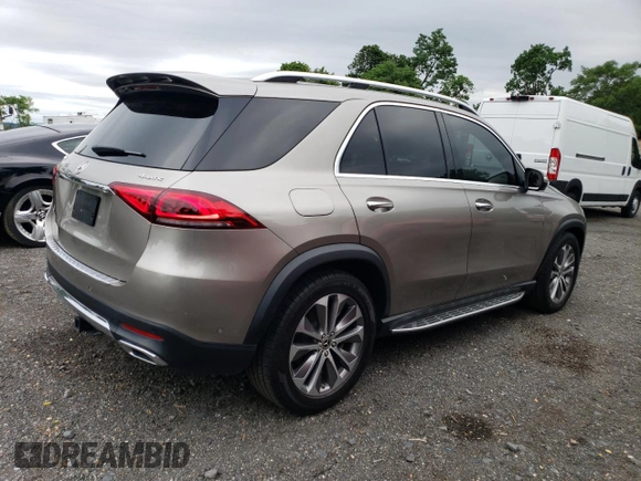 2020 Mercedes-Benz GLE 450 with VIN 4JGFB5KE2LA025342, listed as a Copart auction lot 62504525 with 73,727 mi miles and Clean title. Bid and sale history available at DreamBid. Image 3.