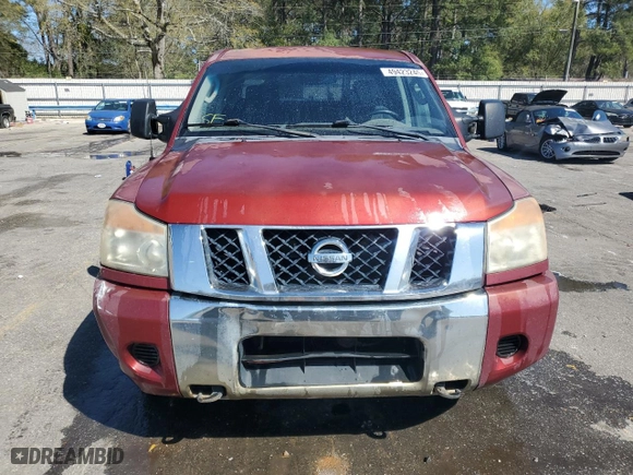 2008 Nissan Titan XE with VIN 1N6BA07D38N327812, listed as a Copart auction lot 49423245 with 295,805 mi miles and Salvage Title. Bid and sale history available at carsss.com. Image 5.