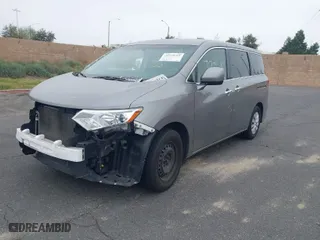 2012 Nissan Quest SL with VIN JN8AE2KP3C9033087, listed as a IAAI auction lot 41979763 with 83,085 mi miles. Bid and sale history available at carsss.com. Image 2.