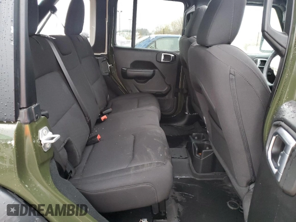 2023 Jeep Wrangler Sport Altitude with VIN 1C4HJXDN2PW569826, listed as a Copart auction lot 81825314 with 16,497 mi miles and Salvage Title. Bid and sale history available at DreamBid. Image 11.