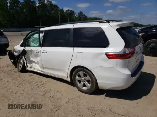 2016 Toyota Sienna LE AAS with VIN 5TDKK3DC9GS708215, listed as a Copart auction lot 52937065 with Not provided miles and Salvage title. Bid and sale history available at DreamBid. Image 2.
