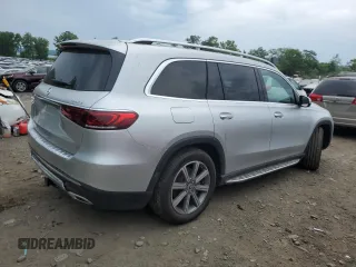 2020 Mercedes-Benz GLS 450 with VIN 4JGFF5KE0LA288689, listed as a Copart auction lot 58320244 with 27,718 mi miles and Salvage Title. Bid and sale history available at DreamBid. Image 3.