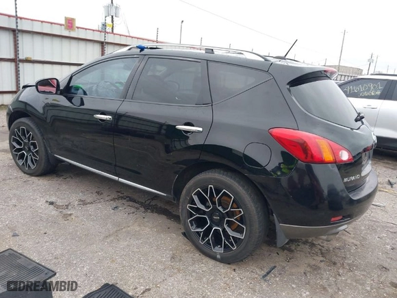 2010 Nissan Murano S with VIN JN8AZ1MU9AW010087, listed as a IAAI auction lot 41610797 with 121,551 mi miles. Bid and sale history available at carsss.com. Image 3.