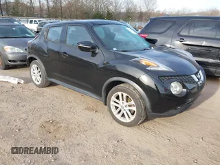2015 Nissan Juke S with VIN JN8AF5MR7FT501200, listed as a IAAI auction lot 41811246 with 146,279 mi miles. Bid and sale history available at carsss.com. Image 1.