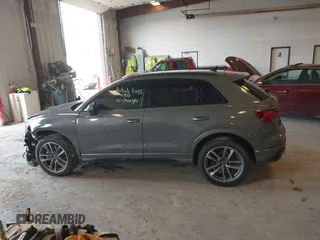 2022 Audi Q3 S line Premium Plus with VIN WA1EECF38N1139153, listed as a IAAI auction lot 42215818 with 37,644 mi miles and . Bid and sale history available at DreamBid. Image 14.