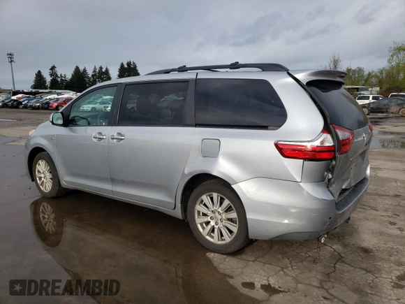 2017 Toyota Sienna XLE with VIN 5TDDZ3DC4HS168570, listed as a Copart auction lot 50559855 with 73,351 mi miles and Salvage title. Bid and sale history available at DreamBid. Image 2.