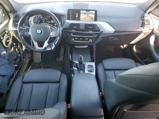 2019 BMW X3 sDrive30i with VIN 5UXTR7C55KLR50096, listed as a Copart auction lot 45906865 with 61,280 mi miles and Salvage Title. Bid and sale history available at carsss.com. Image 8.