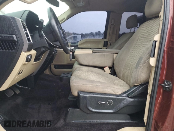 2015 Ford F-150 XLT with VIN 1FTEX1EPXFFB82518, listed as a Copart auction lot 60746775 with 196,195 mi miles and Salvage title. Bid and sale history available at DreamBid. Image 7.