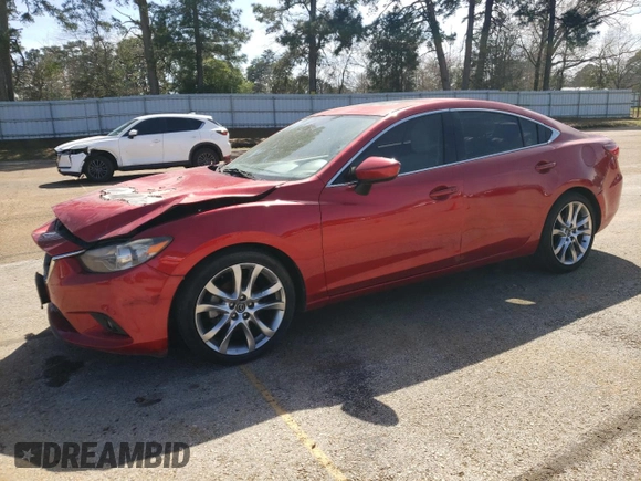 2014 Mazda 6 i Grand Touring with VIN JM1GJ1W50E1101352, listed as a Copart auction lot 48935025 with Not Provided miles and Salvage Title. Bid and sale history available at carsss.com. Image 1.
