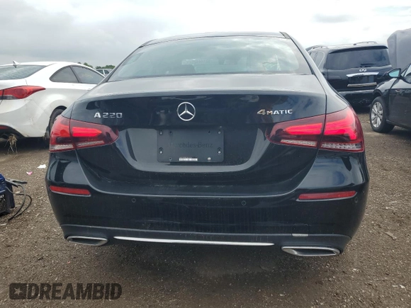 2020 Mercedes-Benz A 220 with VIN WDD3G4FB9LW041615, listed as a Copart auction lot 62144425 with 67,938 mi miles and Clean title. Bid and sale history available at DreamBid. Image 6.