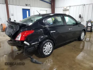 2019 Nissan Versa SV z VIN 3N1CN7APXKL829797, wystawiony jako Copart lot #59016235 z przebiegiem 90 811 mil mil oraz Szkoda całkowita • Salvage title. Historia ofert i sprzedaży dostępna na DreamBid. Obrazek 3.
