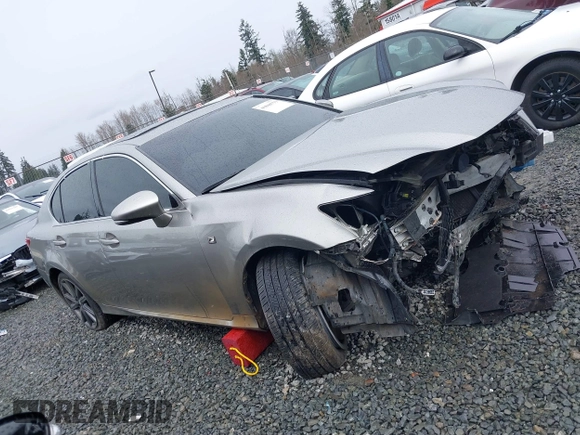 2015 Lexus GS 350 with VIN JTHCE1BL7FA005550, listed as a IAAI auction lot 41846779 with 91,087 mi miles. Bid and sale history available at carsss.com. Image 14.