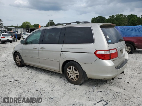 2006 Honda Odyssey EX-L с VIN 5FNRL38646B083497, выставлен на аукционе Copart как лот 55463565 с пробегом Не указан миль и Чистый • Clean title. История ставок и продаж доступна на DreamBid. Изображение 2.