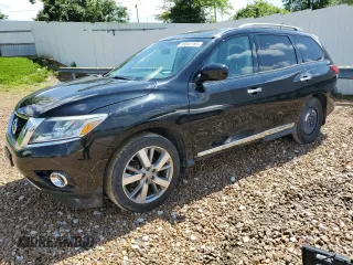 2014 Nissan Pathfinder SV z VIN 5N1AR2MM7EC605914, wystawiony jako Copart lot #58043185 z przebiegiem 131 206 mil mil oraz Czysty tytuł • Clean title. Historia ofert i sprzedaży dostępna na DreamBid. Obrazek 1.
