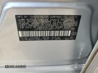 2016 Lexus IS 200t with VIN JTHBA1D21G5017179, listed as a Copart auction lot 59619775 with 63,832 mi miles and Salvage title. Bid and sale history available at DreamBid. Image 13.