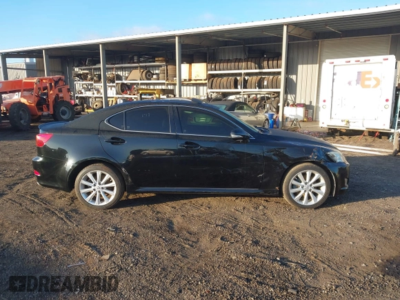 2009 Lexus IS with VIN JTHCK262995032343, listed as a IAAI auction lot 41594238 with 121,643 mi miles. Bid and sale history available at carsss.com. Image 13.