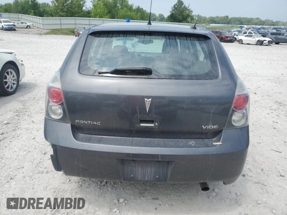 2009 Pontiac Vibe 1SB z VIN 5Y2SP67089Z411409, wystawiony jako Copart lot #60474975 z przebiegiem 171 217 mil mil oraz Czysty tytuł • Clean title. Historia ofert i sprzedaży dostępna na DreamBid. Obrazek 6.