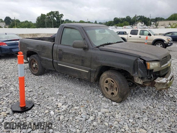 2003 Chevrolet Silverado 1500 with VIN 1GCEC14V23Z284787, listed as a Copart auction lot 65280174 with 184,165 mi miles and Clean Title. Bid and sale history available at carsss.com. Image 4.